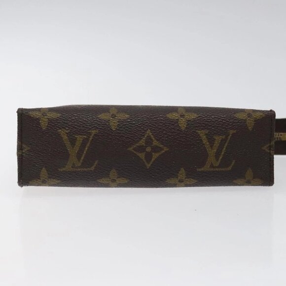 LOUIS VUITTON Monogram Poche Toilette 15 Pouch M47546 LV Auth am8106 - Picture 7 of 16
